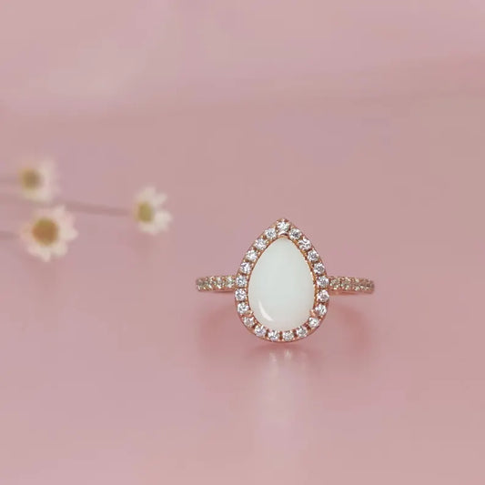Teardrop Breastmilk Ring