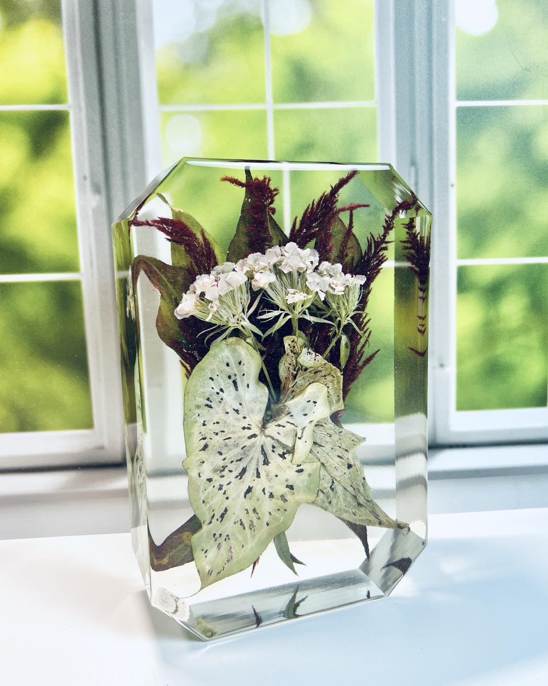 Cut Edge Rectangle Block