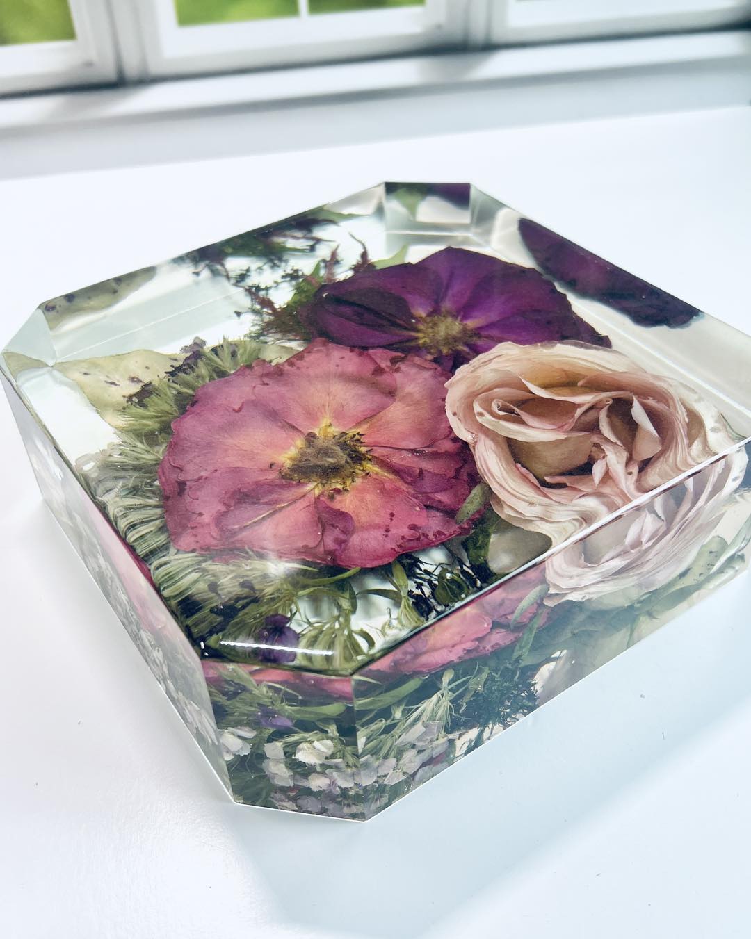 Cut Edge Square Block