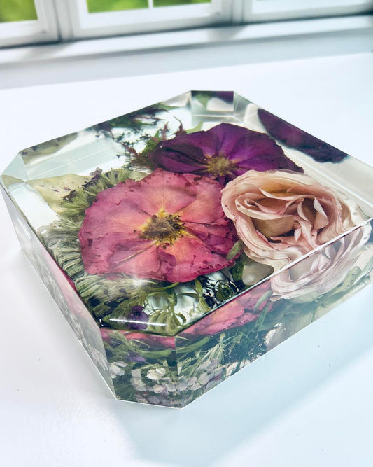 Cut Edge Square Block